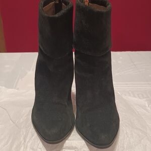 Alfani Black Suede Upper Leather Boots